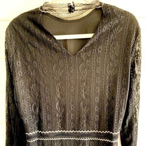 NWT Baddie Aphratti Lace Dress Black Size XL Bad